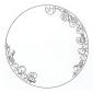 Assiette creuse calotte -ruines de Rome-