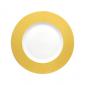 Assiette de pr�sentation 33.5cm - Jaune