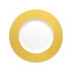 Assiette de pr�sentation 33.5cm - Jaune