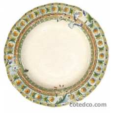 Coffret de 1 plat rond creux n� 4 - diam. 31,6 cm