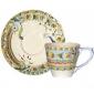 Coffret de 6 tasses et soucoupes th� U.S. - 25 cl - diam. 15,3 cm