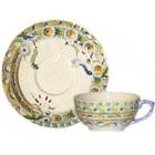 Coffret de 6 tasses et soucoupes th� - 20 cl - diam. 15,3 cm