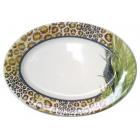 Coffret de 1 plat ovale n� 6 - 37x26 cm