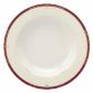 Assiette creuse � aile