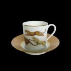 Paire Tasse caf� Gu�pards - 10 cl