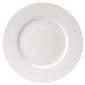 Assiette de pr�sentation blanche