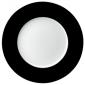 Assiette de pr�sentation blanche