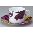 Paire Tasse caf� Prune 11cl