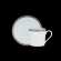 Paire Tasse café - 10 cl