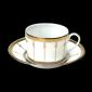 Paire tasse th� cylindrique