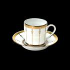 Paire tasse caf� cylindrique