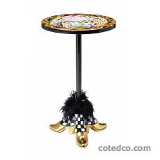 Gu�ridon S Gold  Ht : 53 cm  diam : 35cm