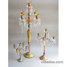 Chandelier L ht : 37cm diam : 30cm