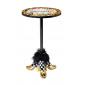 Gu�ridon S Gold  Ht : 53 cm  diam : 35cm
