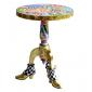 Gu�ridon Ht : 53 cm  diam : 41cm
