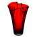 Vase 25cm Rouge