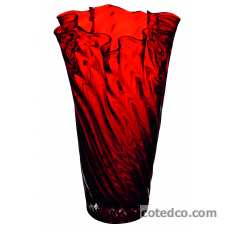 Vase 35cm Rouge