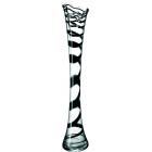 Vase 90cm Spirale Noir