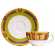 Coffret de 2 tasses et soucoupes d�jeuner - 40 cl - diam. 18 cm