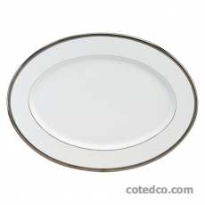 Plat ovale � aile