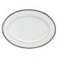 Plat ovale � aile