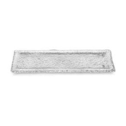 Plat rectangulaire en verre - 53x17 cm