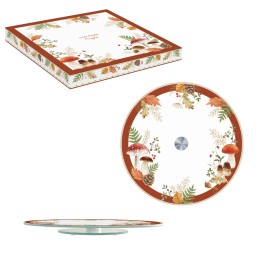 Plateau tournant 33cm en verre