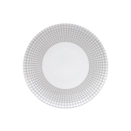 Assiette plate 290mm - Couronne Argenté