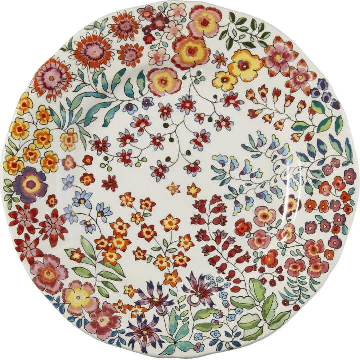Canapé Plate 19.6 cm - French Art Faience